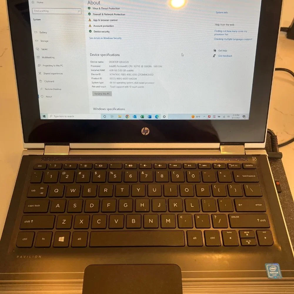 HP Pavilion X360 Convertible